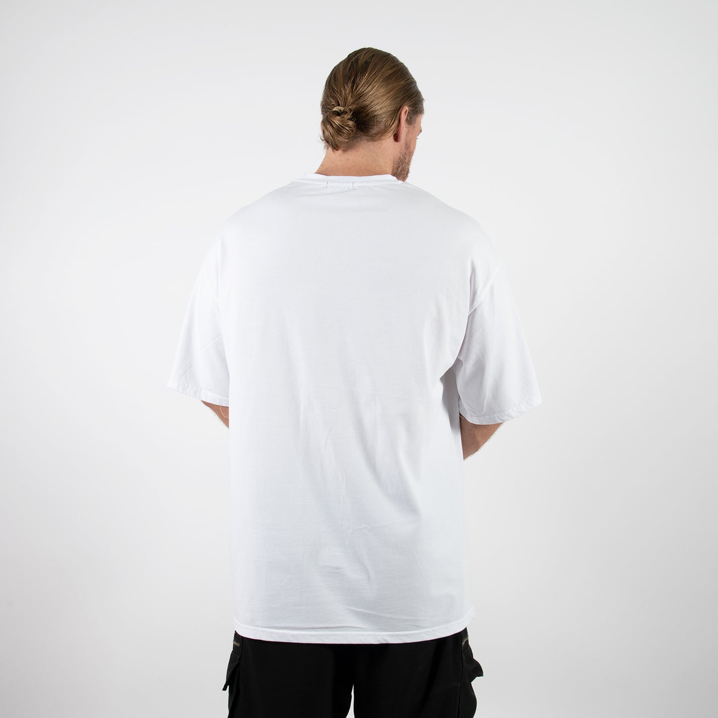 Classic Oversize T-Shirt chairman Sleeve in weiß